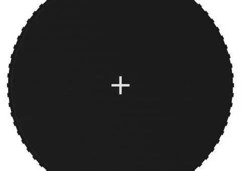 Podea din pânză pentru trambulină rotundă de 3,96 m, negru - 1/5