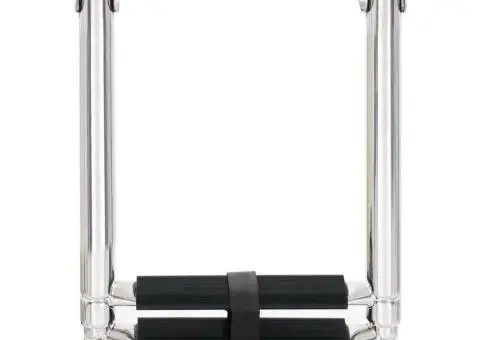 Scară de îmbarcare pliabilă, cu 3 trepte, oțel inoxidabil - 4/5