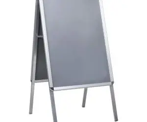 vidaXL Suport afiș publicitar A1, aluminiu