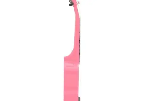 Set ukulele soprano, cu husă, pentru copii, roz, 21" - 5/5