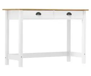 vidaXL Masă consolă Hill cu 2 sertare, 110x45x74 cm, lemn masiv pin