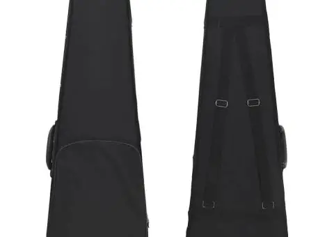 Set complet vioară cu arcuș și suport bărbie, negru 4/4 - 4/5