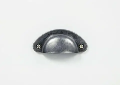 Servantă Hill, alb, 79x40x80 cm, lemn masiv de pin - 4/5