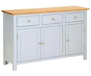 vidaXL Dulap, 110x33,5x70 cm, lemn masiv de stejar