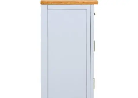 Dulap, 110x33,5x70 cm, lemn masiv de stejar - 4/5