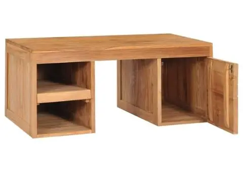 Măsuță de cafea, 90x50x40 cm, lemn masiv de tec - 3/5