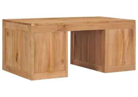 Măsuță de cafea, 90x50x40 cm, lemn masiv de tec - 5/5