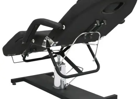 Masă de masaj, negru, 180x62x(87-112) cm - 5/5