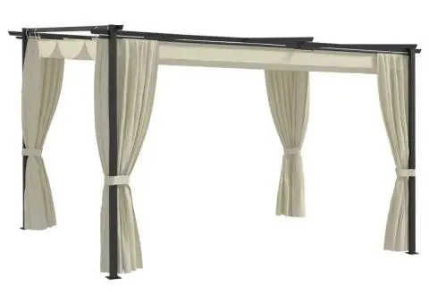 Pavilion, crem, 4 x 3 m - 1/5