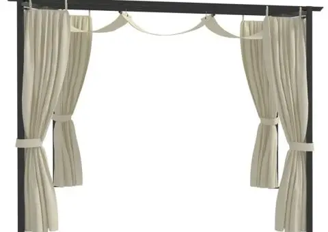 Pavilion, crem, 4 x 3 m - 4/5