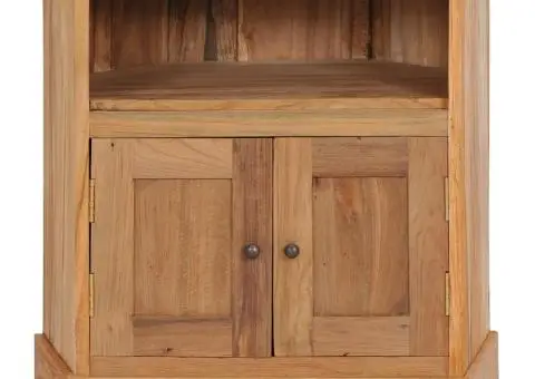 Dulap de colț, 60x45x60 cm, lemn masiv de tec - 3/5