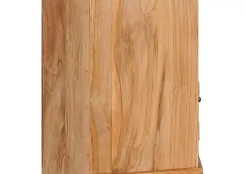 Dulap de colț, 60x45x60 cm, lemn masiv de tec - 4/5