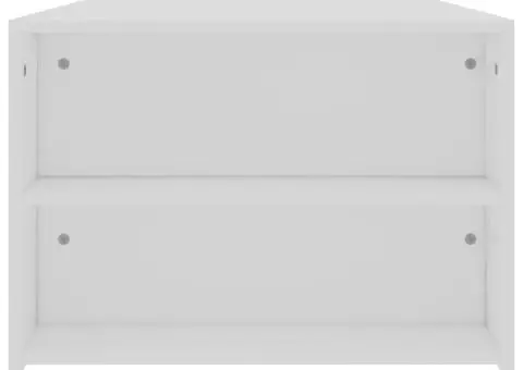 Măsuță de cafea, alb, 100 x 60 x 42 cm, lemn prelucrat - 5/5