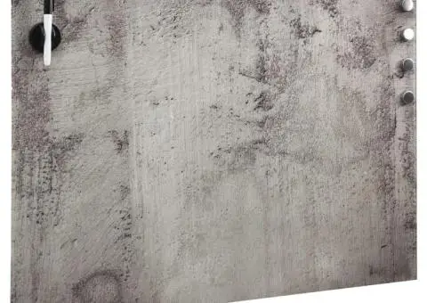 Tablă magnetică de perete, 60 x 40 cm, sticlă - 2/5