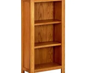 vidaXL Bibliotecă 45x22,5x82 cm, lemn masiv de stejar
