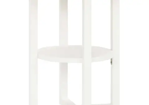 Masă de lampă, 40 x 50 cm, lemn masiv de stejar - 1/5