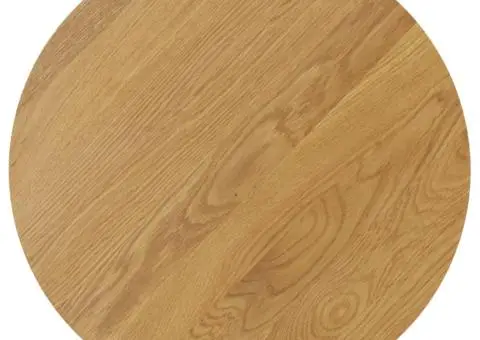 Masă de lampă, 40 x 50 cm, lemn masiv de stejar - 3/5