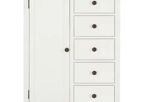 Șifonier, 76 x 52 x 105 cm, lemn masiv de stejar - 3/5