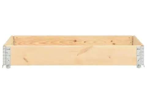 Ramă pentru paleți, 50 x 150 cm, lemn masiv de pin - 3/5