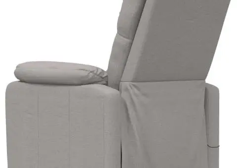 Scaun de masaj, taupe, țesătură - 5/5