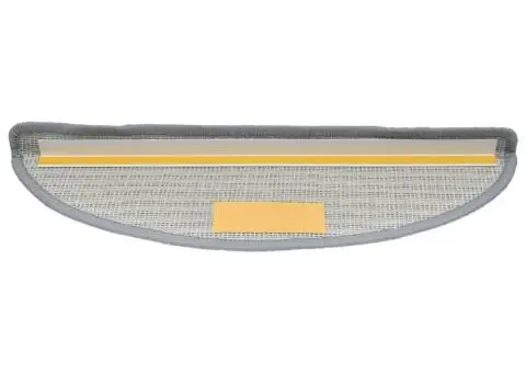 Covorașe pentru trepte scară, 15 buc., gri, 56x17x3 cm - 5/5