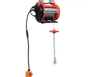vidaXL Palan electric pentru schele, 500 kg, 230 V