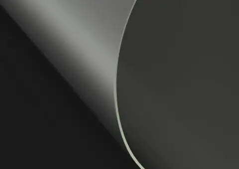 Folie de protecție masă, mat, Ø 100 cm, PVC, 2 mm - 3/5