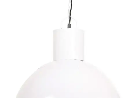 Lampă suspendată, 25 W, alb, rotund, 48 cm, E27 - 2/5
