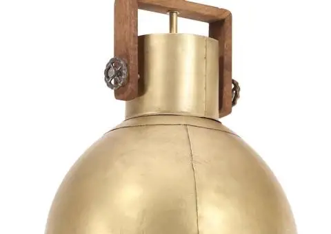 Lampă suspendată industrială, 25 W, arămiu, 40 cm, E27, rotund - 1/5