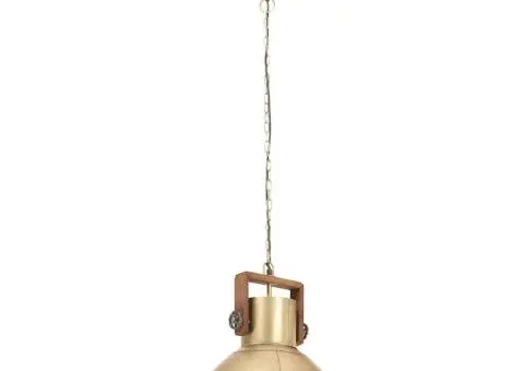 Lampă suspendată industrială, 25 W, arămiu, 40 cm, E27, rotund - 3/5