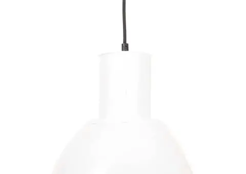 Lampă suspendată, 25 W, alb, rotund, 28,5 cm, E27 - 2/5