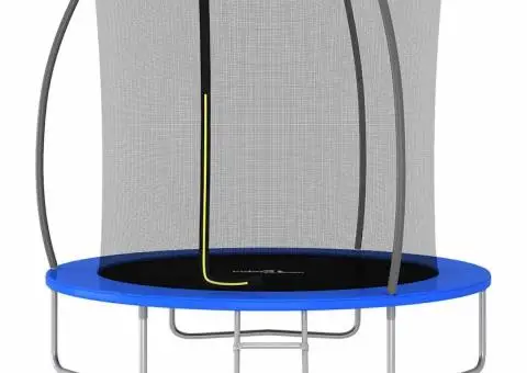 Set trambulină rotundă, 244 x 55 cm, 100 kg - 2/4