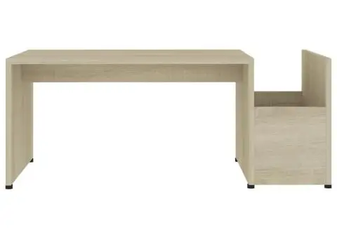 Măsuță de cafea, stejar sonoma, 90 x 45 x 35 cm, lemn prelucrat - 4/5