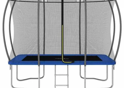 Set trambulină dreptunghiulară, 274 x 183 x 76 cm, 150 kg - 2/5