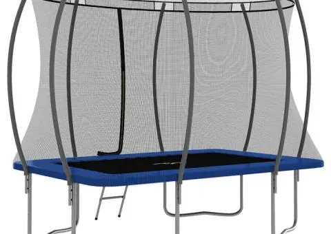 Set trambulină dreptunghiulară, 274 x 183 x 76 cm, 150 kg - 4/5