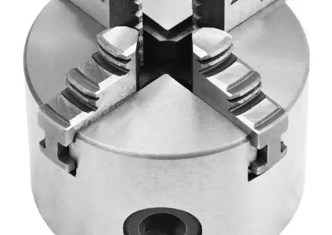 Mandrină de strung cu 4 fălci, 80 mm, oțel - 3/5