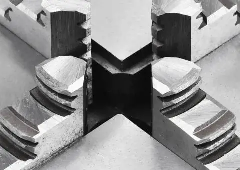 Mandrină de strung cu 4 fălci, 80 mm, oțel - 5/5