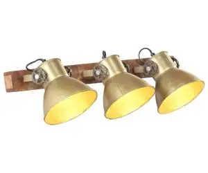 vidaXL Lampă de perete industrială, arămiu, 65 x 25 cm, E27
