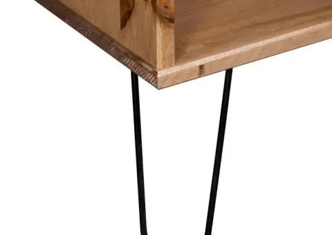 Măsuță de cafea New York, natural, lemn masiv de pin - 3/5