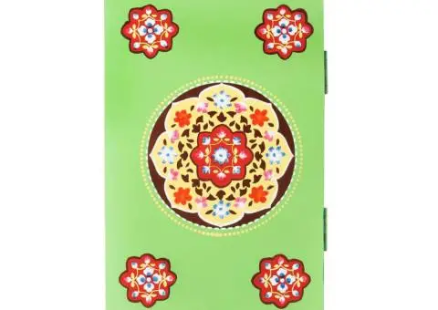 Dulap vopsit manual, multicolor, 70x35x60 cm, lemn mango - 4/5