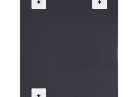 Oglindă, alb, 80x60 cm - 3/5