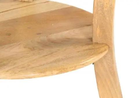 Masă laterală, 37 x 37 x 61 cm, lemn masiv de mango - 5/5