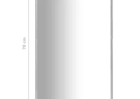 Oglindă, argintiu, 70x50 cm - 5/5