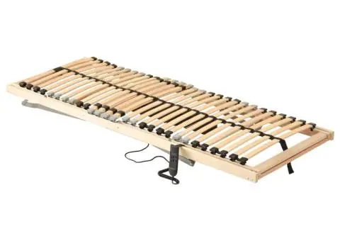 Bază de pat electrică cu șipci, 28 șipci, 7 zone, 100 x 200 cm - 4/5