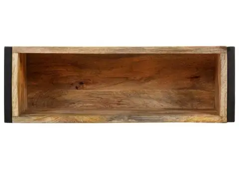 Jardinieră, 60 x 20 x 68 cm, lemn de mango nefinisat - 4/5