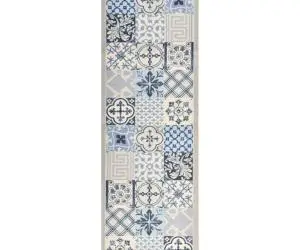 vidaXL Covoraș de bucătărie, lavabil, model mozaic, 45x150 cm