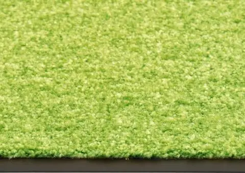 Covoraș de ușă lavabil, verde, 60 x 180 cm - 4/5