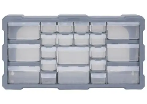Organizator cu 22 de sertare, 49 x 16 x 25,5 cm - 2/5