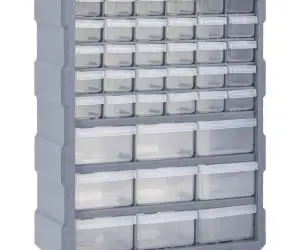 vidaXL Organizator cu 39 de sertare, 38 x 16 x 47 cm