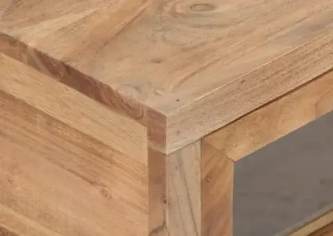 Măsuță de cafea, 90x60x40 cm, lemn masiv de acacia - 5/5